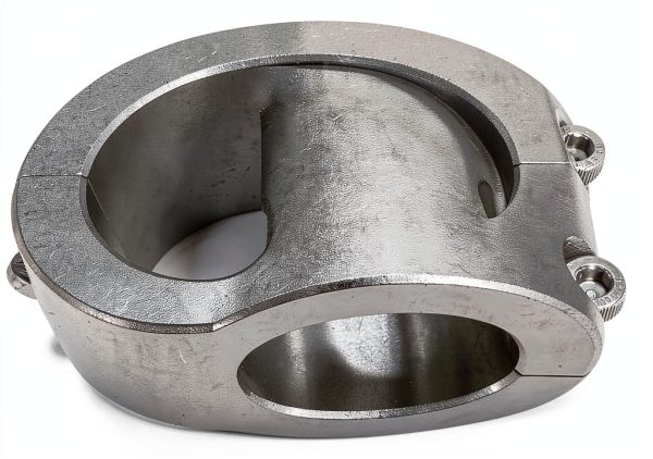 UTVDistribution Tube Clamp Set of 2 Raw Steel-1