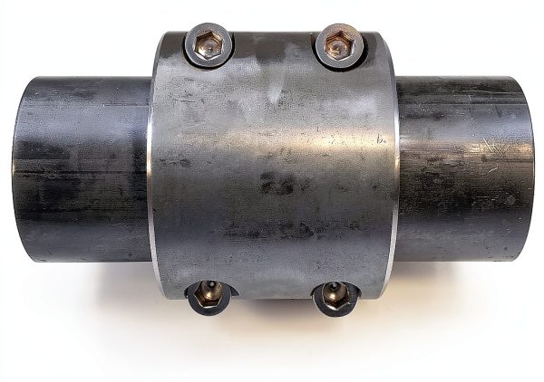 UTVDistribution Tube Clamp Set of 2 Raw Steel-6