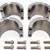 UTVDistribution Tube Clamp Set of 2 Raw Steel-4